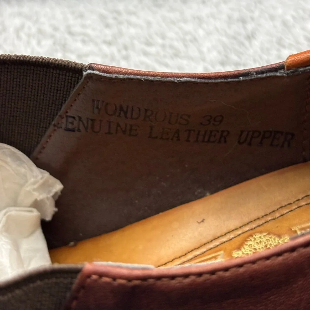 Spring Step L'Artiste Wondrous Ankle Bootie Womens 39 Multicolor Leather Witchy - Picture 8 of 10